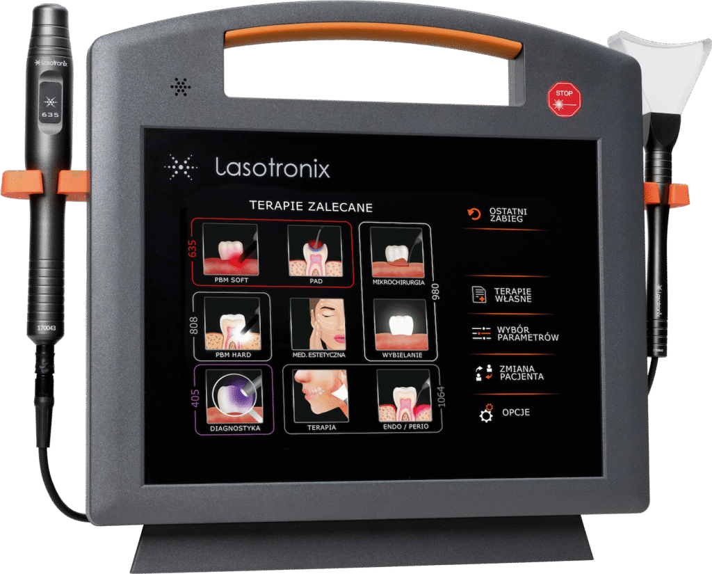 Laser Lasotronix dostęny w Dentalux Racławicka 131 i Puławska 257